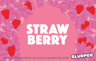 7-Eleven Slurpee Strawberry Flavour