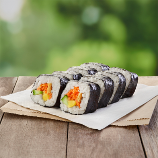 7-Eleven Veggie Sushi Rolls
