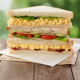 7-Eleven Brekky Triple Sandwich