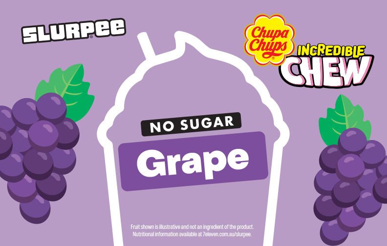 Slurpee No Sugar Grape