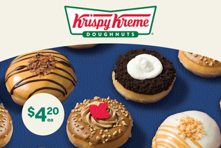 Krispy Kreme Flavours of the World - $4.20 each