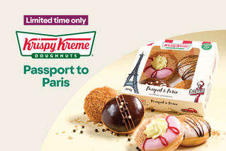 Krispy KremePassport to Paris. Limiteed time only.