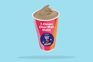 7-Eleven Choc Malt Shake Inspired by Cadbury Dairy Milk Breakaway Choc Malt Shake